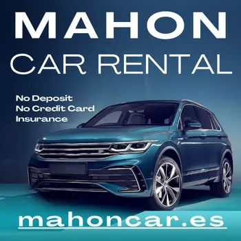 Car Rental Mahon No Deposit, No Credit Card